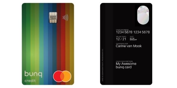 bunq easy travel card